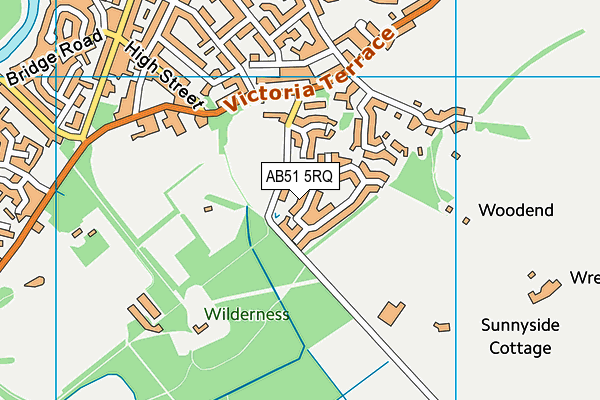 AB51 5RQ map - OS VectorMap District (Ordnance Survey) AB51 5RQ map - OS VectorMap District (Ordnance Survey)