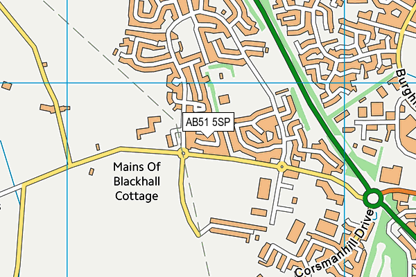 AB51 5SP map - OS VectorMap District (Ordnance Survey) AB51 5SP map - OS VectorMap District (Ordnance Survey)