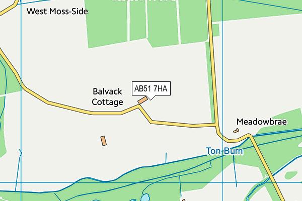 AB51 7HA map - OS VectorMap District (Ordnance Survey) AB51 7HA map - OS VectorMap District (Ordnance Survey)