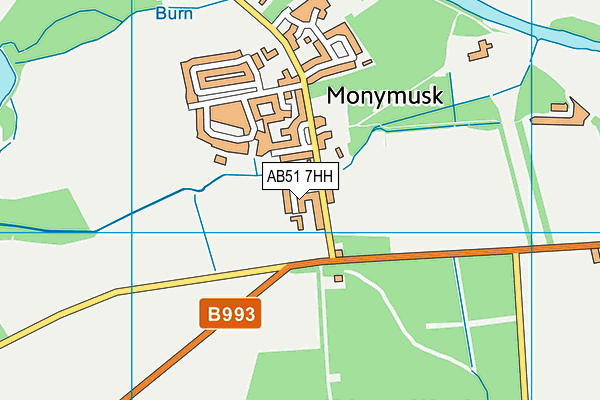 AB51 7HH map - OS VectorMap District (Ordnance Survey) AB51 7HH map - OS VectorMap District (Ordnance Survey)
