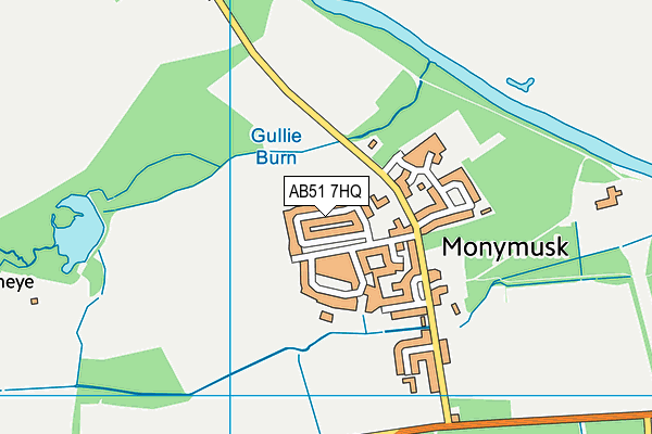 AB51 7HQ map - OS VectorMap District (Ordnance Survey) AB51 7HQ map - OS VectorMap District (Ordnance Survey)