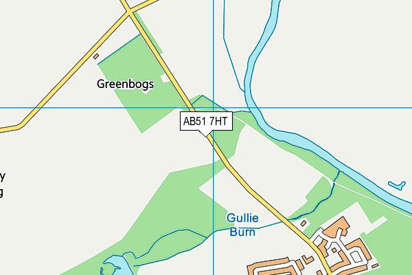 AB51 7HT map - OS VectorMap District (Ordnance Survey) AB51 7HT map - OS VectorMap District (Ordnance Survey)