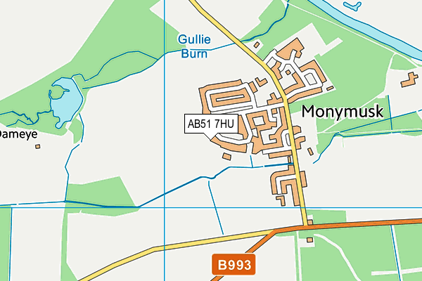 AB51 7HU map - OS VectorMap District (Ordnance Survey) AB51 7HU map - OS VectorMap District (Ordnance Survey)
