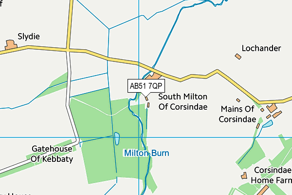 AB51 7QP map - OS VectorMap District (Ordnance Survey) AB51 7QP map - OS VectorMap District (Ordnance Survey)