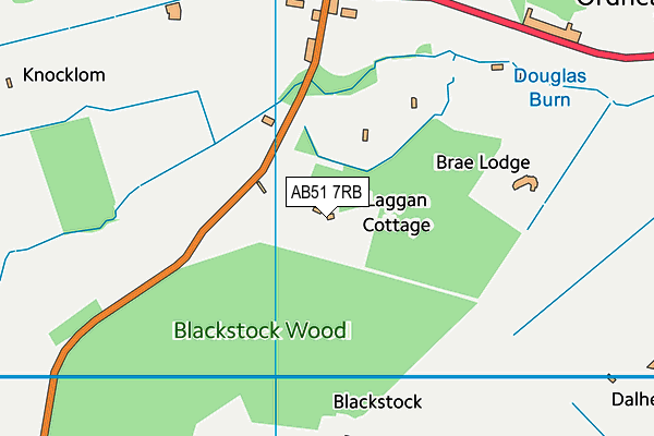 AB51 7RB map - OS VectorMap District (Ordnance Survey) AB51 7RB map - OS VectorMap District (Ordnance Survey)