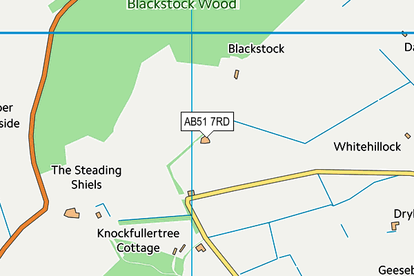 AB51 7RD map - OS VectorMap District (Ordnance Survey) AB51 7RD map - OS VectorMap District (Ordnance Survey)