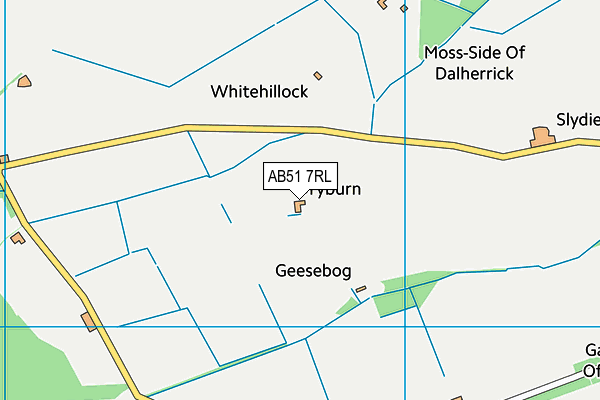 AB51 7RL map - OS VectorMap District (Ordnance Survey) AB51 7RL map - OS VectorMap District (Ordnance Survey)