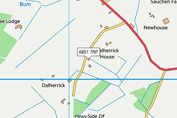 AB51 7RP map - OS VectorMap District (Ordnance Survey) AB51 7RP map - OS VectorMap District (Ordnance Survey)