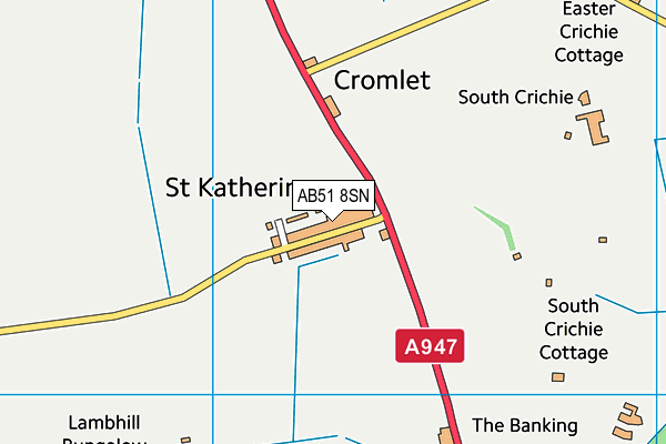AB51 8SN map - OS VectorMap District (Ordnance Survey) AB51 8SN map - OS VectorMap District (Ordnance Survey)