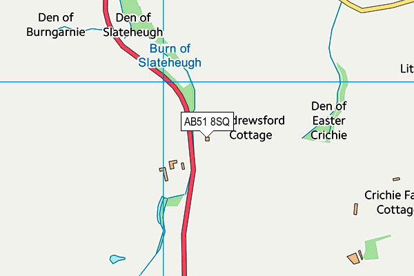 AB51 8SQ map - OS VectorMap District (Ordnance Survey) AB51 8SQ map - OS VectorMap District (Ordnance Survey)