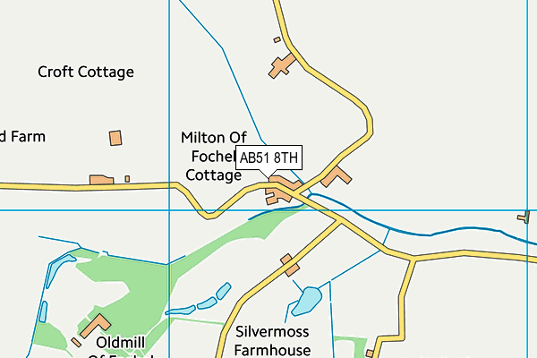 AB51 8TH map - OS VectorMap District (Ordnance Survey) AB51 8TH map - OS VectorMap District (Ordnance Survey)