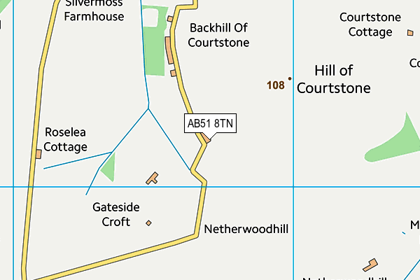 AB51 8TN map - OS VectorMap District (Ordnance Survey) AB51 8TN map - OS VectorMap District (Ordnance Survey)