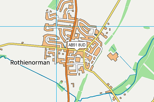 AB51 8UD map - OS VectorMap District (Ordnance Survey) AB51 8UD map - OS VectorMap District (Ordnance Survey)