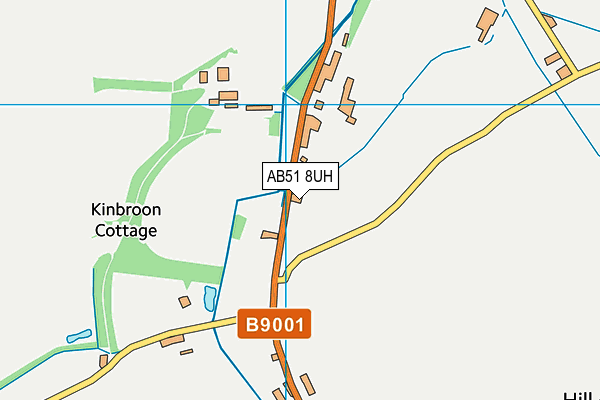 AB51 8UH map - OS VectorMap District (Ordnance Survey) AB51 8UH map - OS VectorMap District (Ordnance Survey)