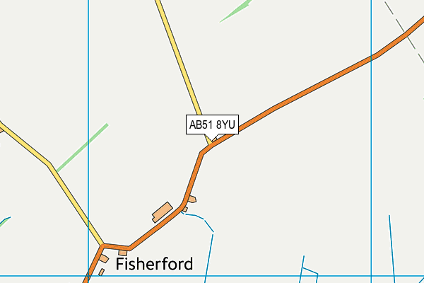 AB51 8YU map - OS VectorMap District (Ordnance Survey) AB51 8YU map - OS VectorMap District (Ordnance Survey)