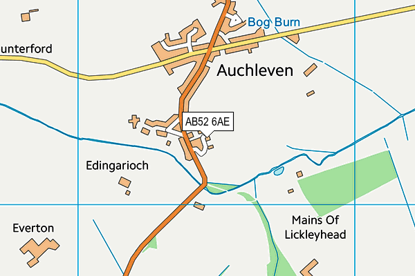 AB52 6AE map - OS VectorMap District (Ordnance Survey) AB52 6AE map - OS VectorMap District (Ordnance Survey)