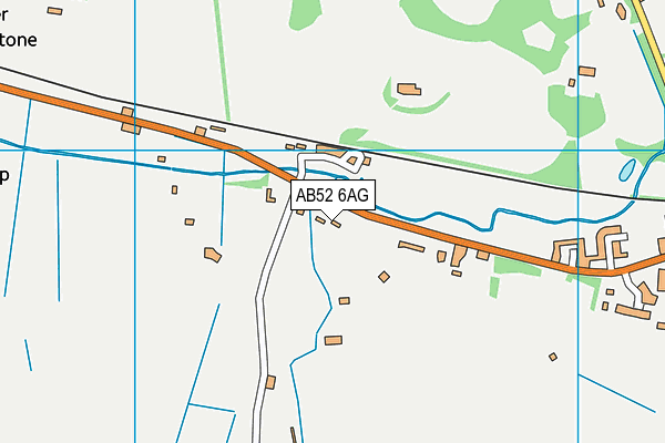 AB52 6AG map - OS VectorMap District (Ordnance Survey) AB52 6AG map - OS VectorMap District (Ordnance Survey)