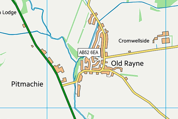 AB52 6EA map - OS VectorMap District (Ordnance Survey) AB52 6EA map - OS VectorMap District (Ordnance Survey)