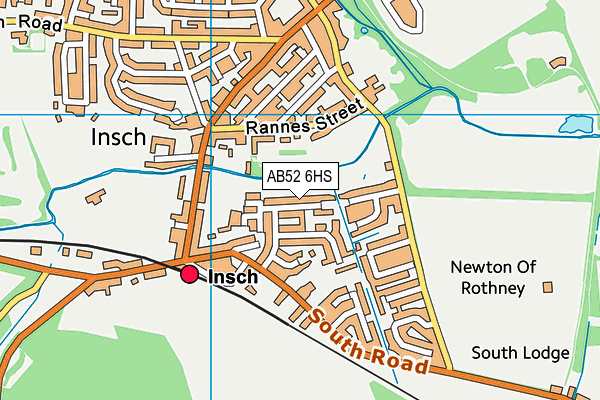 AB52 6HS map - OS VectorMap District (Ordnance Survey) AB52 6HS map - OS VectorMap District (Ordnance Survey)