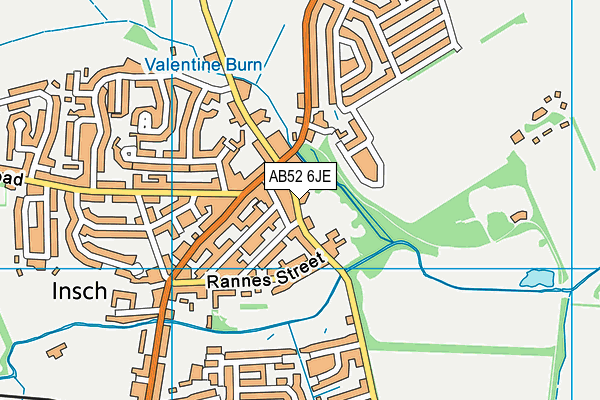 AB52 6JE map - OS VectorMap District (Ordnance Survey) AB52 6JE map - OS VectorMap District (Ordnance Survey)