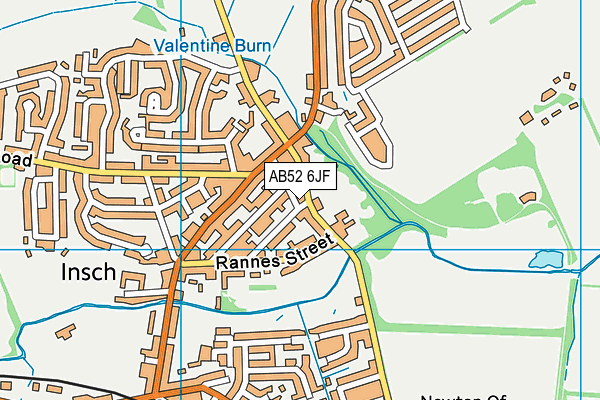 AB52 6JF map - OS VectorMap District (Ordnance Survey) AB52 6JF map - OS VectorMap District (Ordnance Survey)