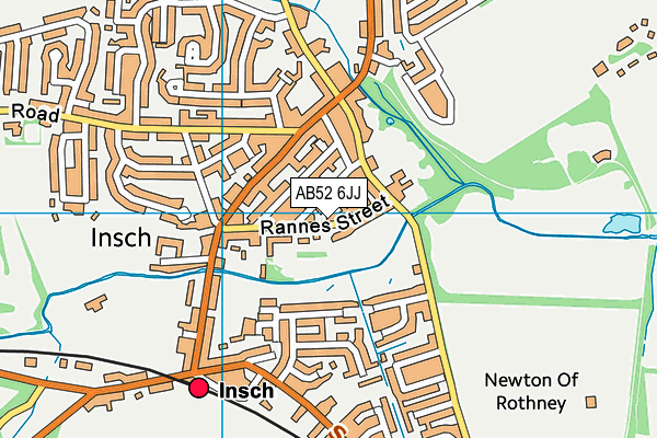 AB52 6JJ map - OS VectorMap District (Ordnance Survey) AB52 6JJ map - OS VectorMap District (Ordnance Survey)