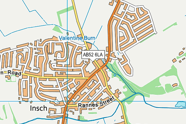 AB52 6LA map - OS VectorMap District (Ordnance Survey) AB52 6LA map - OS VectorMap District (Ordnance Survey)