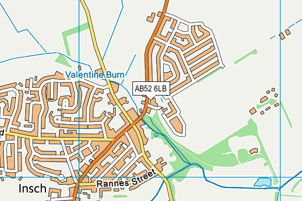 AB52 6LB map - OS VectorMap District (Ordnance Survey) AB52 6LB map - OS VectorMap District (Ordnance Survey)