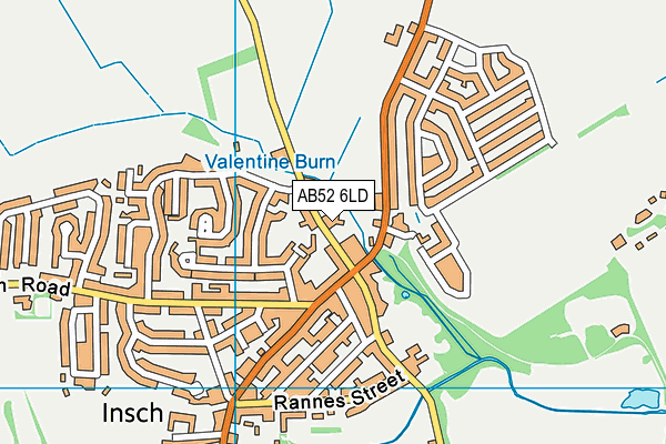 AB52 6LD map - OS VectorMap District (Ordnance Survey) AB52 6LD map - OS VectorMap District (Ordnance Survey)