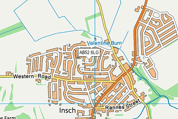 AB52 6LG map - OS VectorMap District (Ordnance Survey) AB52 6LG map - OS VectorMap District (Ordnance Survey)
