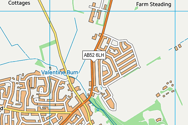 AB52 6LH map - OS VectorMap District (Ordnance Survey) AB52 6LH map - OS VectorMap District (Ordnance Survey)