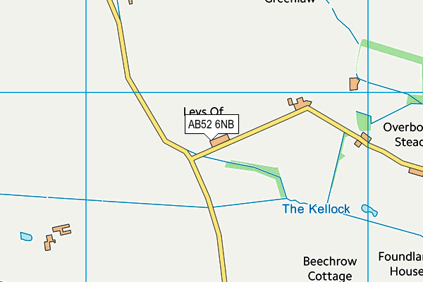 AB52 6NB map - OS VectorMap District (Ordnance Survey) AB52 6NB map - OS VectorMap District (Ordnance Survey)