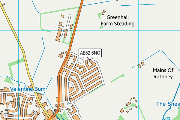 AB52 6NG map - OS VectorMap District (Ordnance Survey) AB52 6NG map - OS VectorMap District (Ordnance Survey)