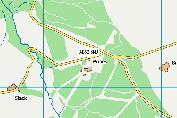 AB52 6NJ map - OS VectorMap District (Ordnance Survey) AB52 6NJ map - OS VectorMap District (Ordnance Survey)