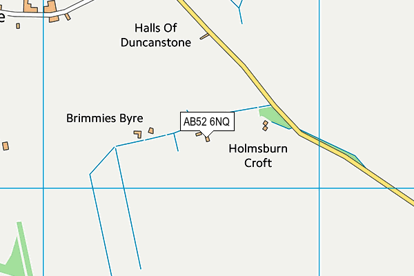 AB52 6NQ map - OS VectorMap District (Ordnance Survey) AB52 6NQ map - OS VectorMap District (Ordnance Survey)