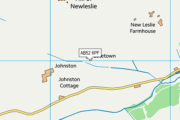 AB52 6PF map - OS VectorMap District (Ordnance Survey) AB52 6PF map - OS VectorMap District (Ordnance Survey)