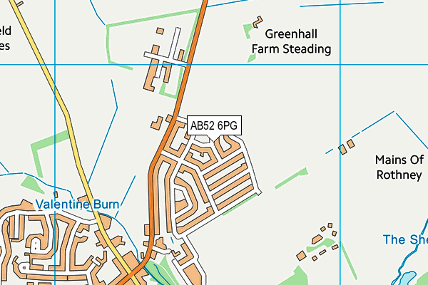 AB52 6PG map - OS VectorMap District (Ordnance Survey) AB52 6PG map - OS VectorMap District (Ordnance Survey)
