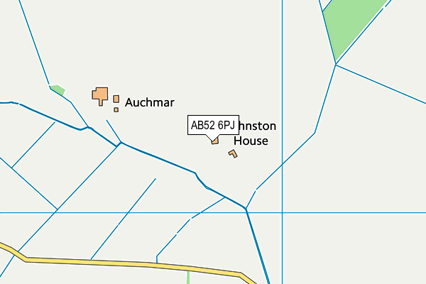AB52 6PJ map - OS VectorMap District (Ordnance Survey) AB52 6PJ map - OS VectorMap District (Ordnance Survey)
