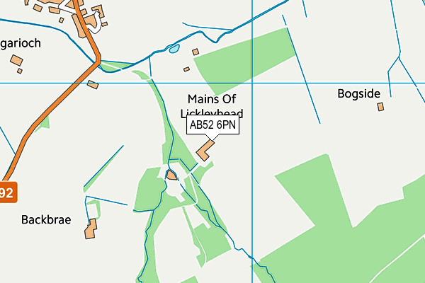 AB52 6PN map - OS VectorMap District (Ordnance Survey) AB52 6PN map - OS VectorMap District (Ordnance Survey)