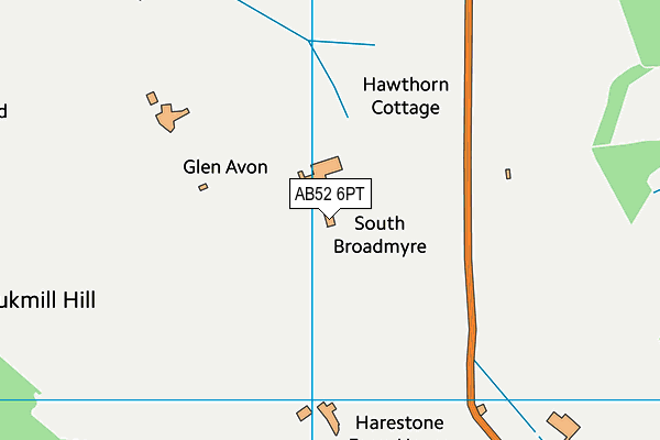AB52 6PT map - OS VectorMap District (Ordnance Survey) AB52 6PT map - OS VectorMap District (Ordnance Survey)