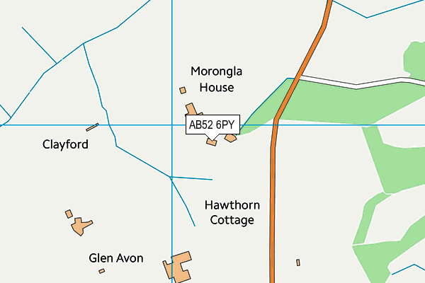 AB52 6PY map - OS VectorMap District (Ordnance Survey) AB52 6PY map - OS VectorMap District (Ordnance Survey)