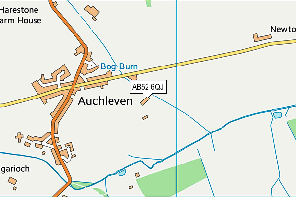 AB52 6QJ map - OS VectorMap District (Ordnance Survey) AB52 6QJ map - OS VectorMap District (Ordnance Survey)