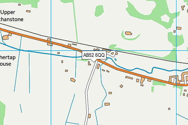 AB52 6QQ map - OS VectorMap District (Ordnance Survey) AB52 6QQ map - OS VectorMap District (Ordnance Survey)
