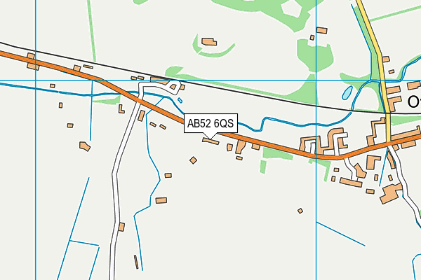 AB52 6QS map - OS VectorMap District (Ordnance Survey) AB52 6QS map - OS VectorMap District (Ordnance Survey)