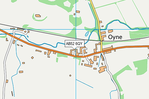 AB52 6QY map - OS VectorMap District (Ordnance Survey) AB52 6QY map - OS VectorMap District (Ordnance Survey)