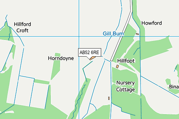 AB52 6RE map - OS VectorMap District (Ordnance Survey) AB52 6RE map - OS VectorMap District (Ordnance Survey)