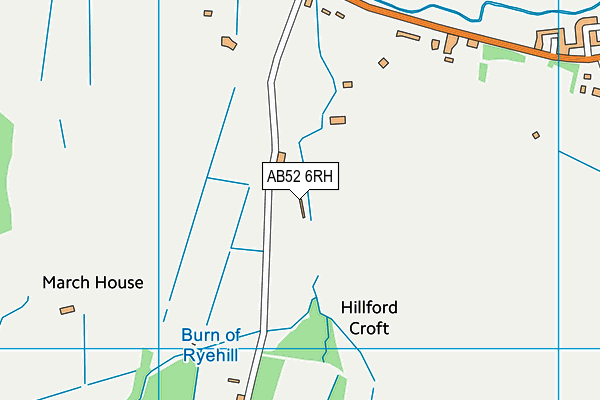 AB52 6RH map - OS VectorMap District (Ordnance Survey) AB52 6RH map - OS VectorMap District (Ordnance Survey)