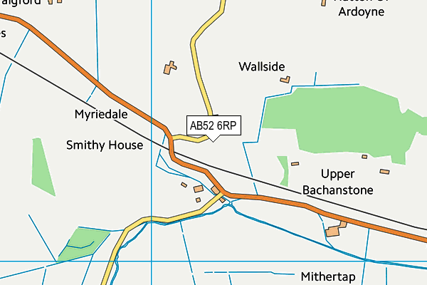 AB52 6RP map - OS VectorMap District (Ordnance Survey) AB52 6RP map - OS VectorMap District (Ordnance Survey)