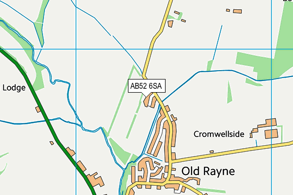 AB52 6SA map - OS VectorMap District (Ordnance Survey) AB52 6SA map - OS VectorMap District (Ordnance Survey)