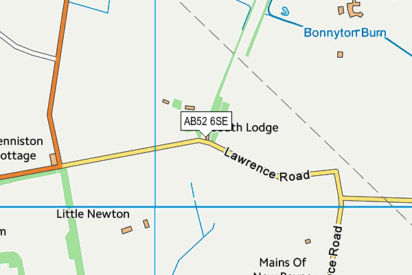 AB52 6SE map - OS VectorMap District (Ordnance Survey) AB52 6SE map - OS VectorMap District (Ordnance Survey)